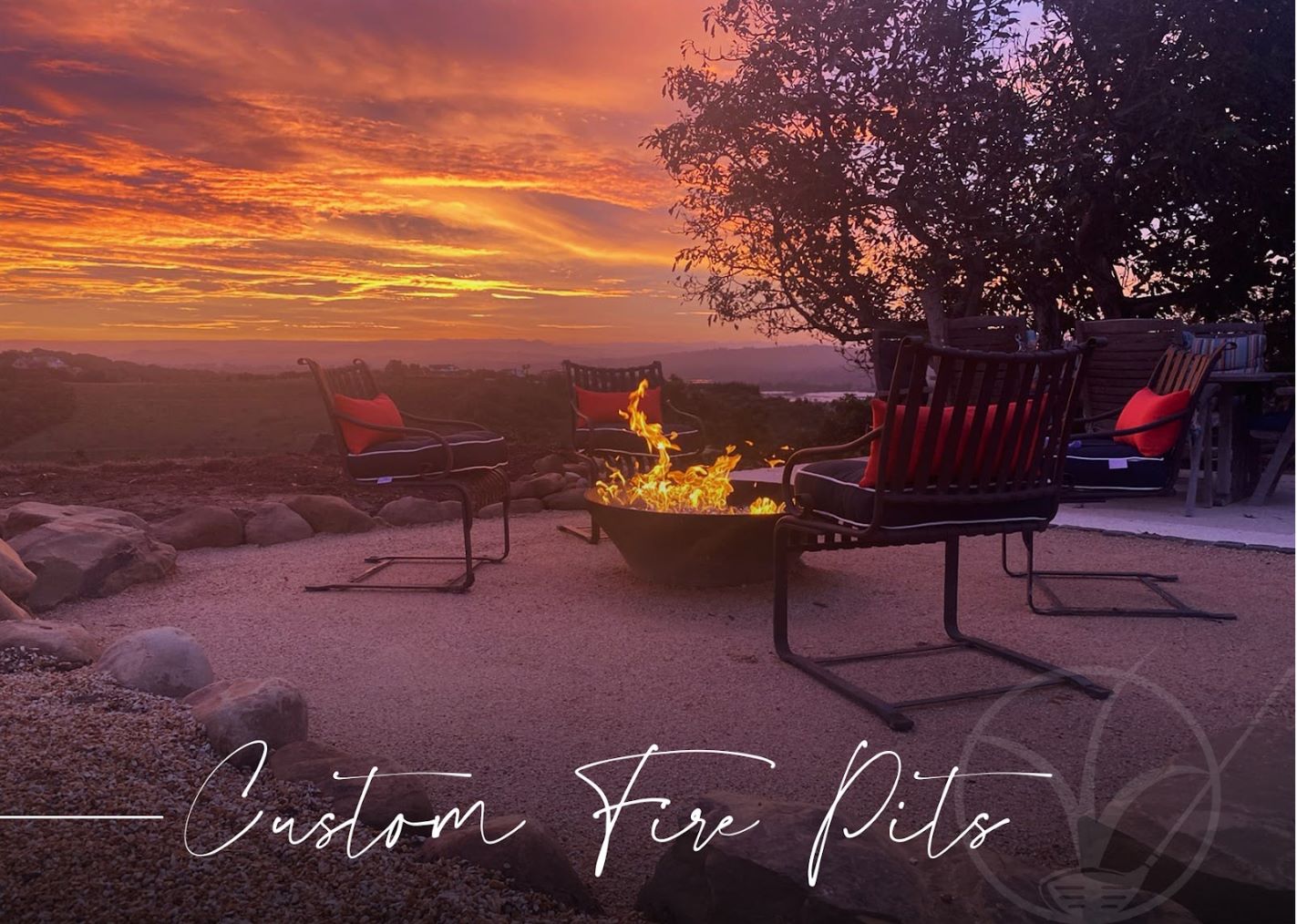 custon fire pits